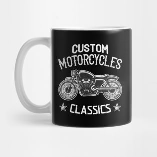 Vintage Custom Motorcycles Mug